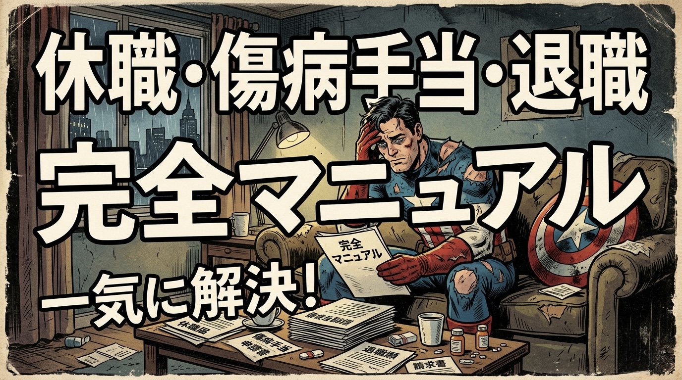 【まとめ】休職・傷病手当金・退職の完全マニュアル！